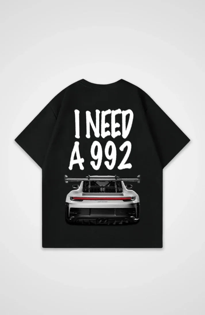 Black I Need a 992 Classic Fit Tee