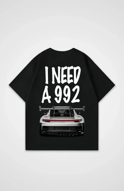 Black I Need a 992 Classic Fit Tee